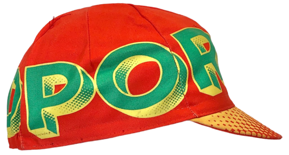 Cento x Raymi Damo Portland Orange Cycling Cap | Cento Cycling