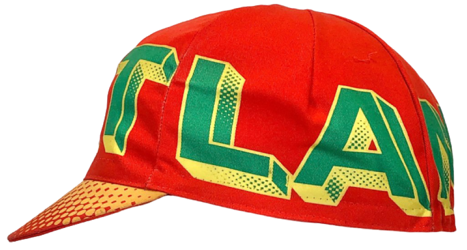 Cento x Raymi Damo Portland Orange Cycling Cap | Cento Cycling