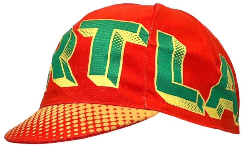 Cento x Raymi Damo Portland Orange Cycling Cap | Cento Cycling