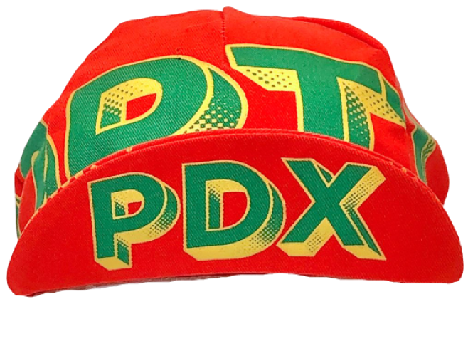 Cento x Raymi Damo Portland Orange Cycling Cap | Cento Cycling