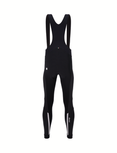 Guard Nimbus Mens Winter Bib Tights Black by Santini