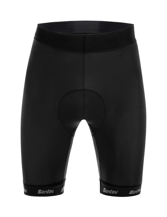 Santini Cubo Men's Cycling Shorts - Black | Cento Cycling