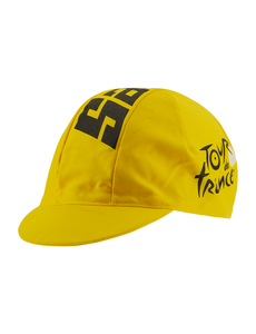 2022 Official Tour de France Cycling Cap in Yellow - by Santini | Cento Cycling