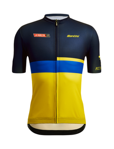 Official 2022 La Vuelta Asturias Stage 08 Mens Jersey by Santini