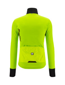 Vega Absolute Winter Cycling Jacket Flouro Green by Santini