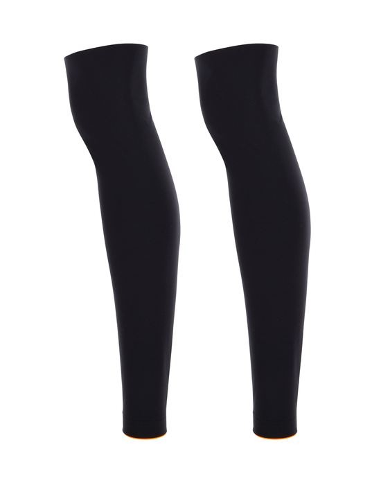 Unico Leg Warmers in Black - by Santini | Cento Cycling