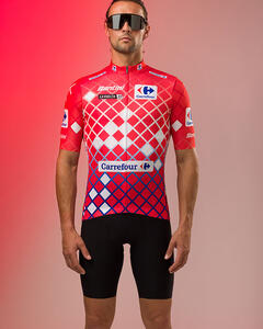 Official 2022 La Vuelta King GC Depart Mens Jersey by Santini