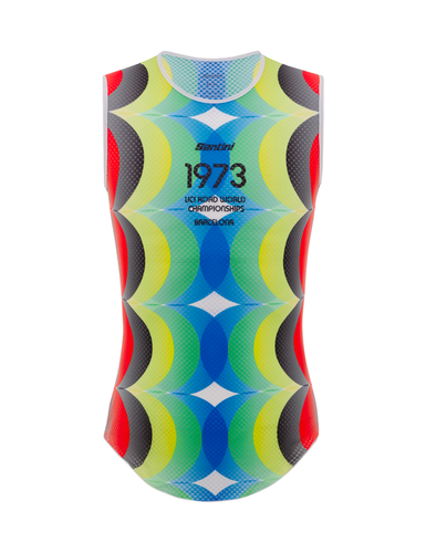UCI Collection Barcelona 1973 Cycling Base Layer by Santini