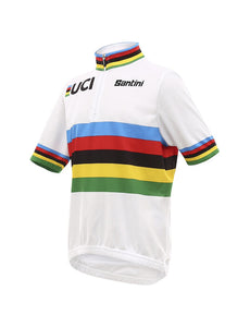 Official UCI World Champion Replica Kids Jersey by Santini