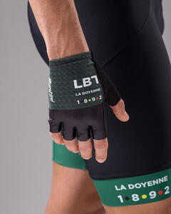 Official ASO Liege Bastogne Liege 1892 Cycling Gloves by Santini