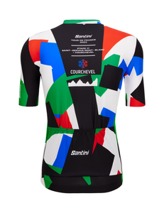 Official 2023 Tour de France Courchavel Mont Blanc Stage 17 Mens Jersey by Santini