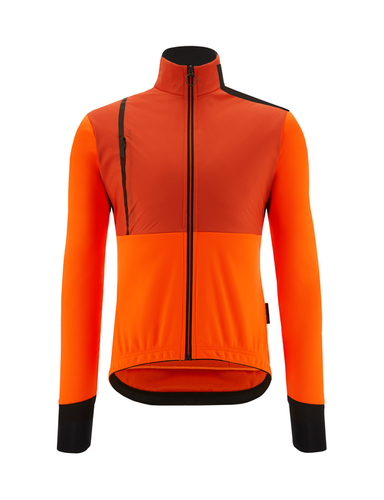 Vega Absolute Winter Cycling Jacket Orange by Santini