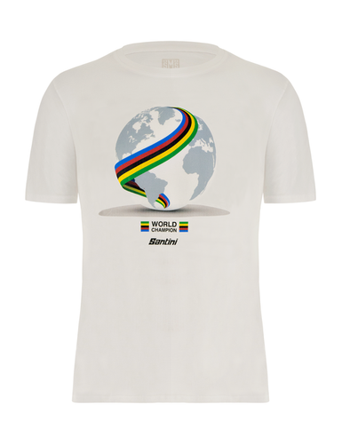 UCI World Champion Global Core T-Shirt by Santini