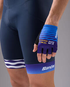 Official ASO Paris Nice Onda Cycling Gloves by Santini