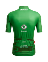 Official 2022 La Vuelta Green Sprint Leader Mens Jersey by Santini