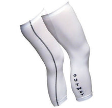 Lightweight Dryarn Knee Warmers in White - by Outwet