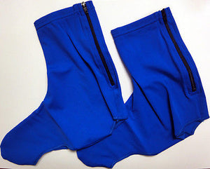 Lycra Cycling Booties/Shoe covers in Royal Blue by GSG