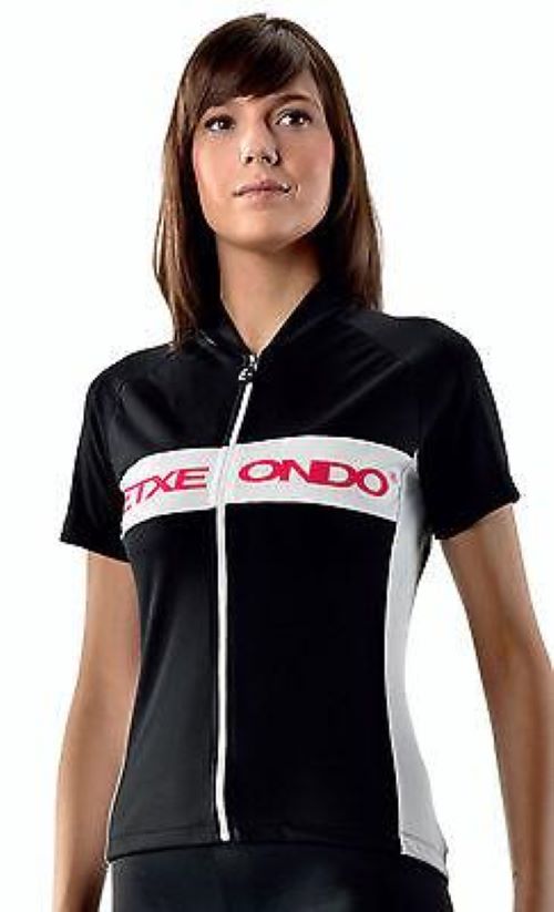 Etxeondo Andre Women's Short Sleeve Cycling Jersey in Black 