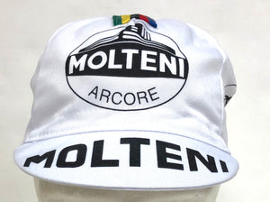 Molteni Vintage Professional Cycling Team Cap in White