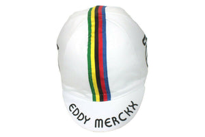 Eddy Merckx Vintage Cycling Cap White
