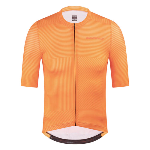 Phoenix Mens Avant Short Sleeve Cycling Jersey in Orange by Suarez