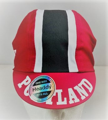 Portland Cycling Cap in Red - exclusively for Cento by Headdy