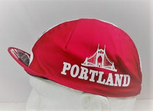 Portland Cycling Cap in Red - exclusively for Cento by Headdy