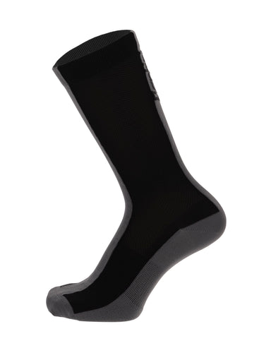 Puro High Profile Cycling Socks - Black by Santini | Cento Cycling