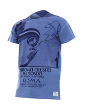 UCI Rainbow Story 1932 T-Shirt Blue by Santini