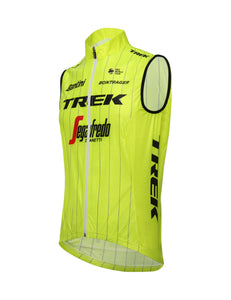 2018 Team Trek Segafredo CYCLING Vest Yellow Size Small by Santini