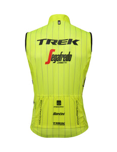 2018 Team Trek Segafredo CYCLING Vest Yellow Size Small by Santini