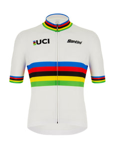 Official UCI World Champion Men's Short Sleeve Cycling Jersey | Cento Cycling