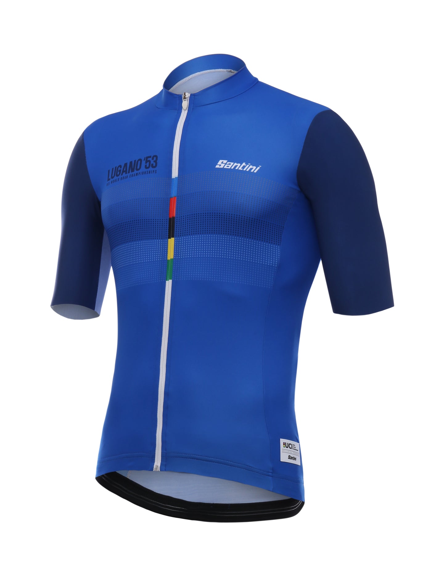UCI Collection Coppi 'La Dama Bianca' Short Sleeve Mens Jersey by Santini