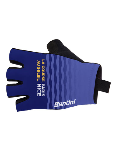 Official 2022 Paris Nice Onda Cycling Gloves - by Santini | Cento Cycling