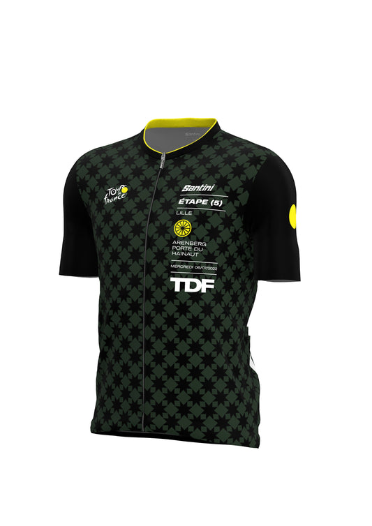 Official 2022 Mens Tour de France Arenberg Jersey - by Santini | Cento Cycling
