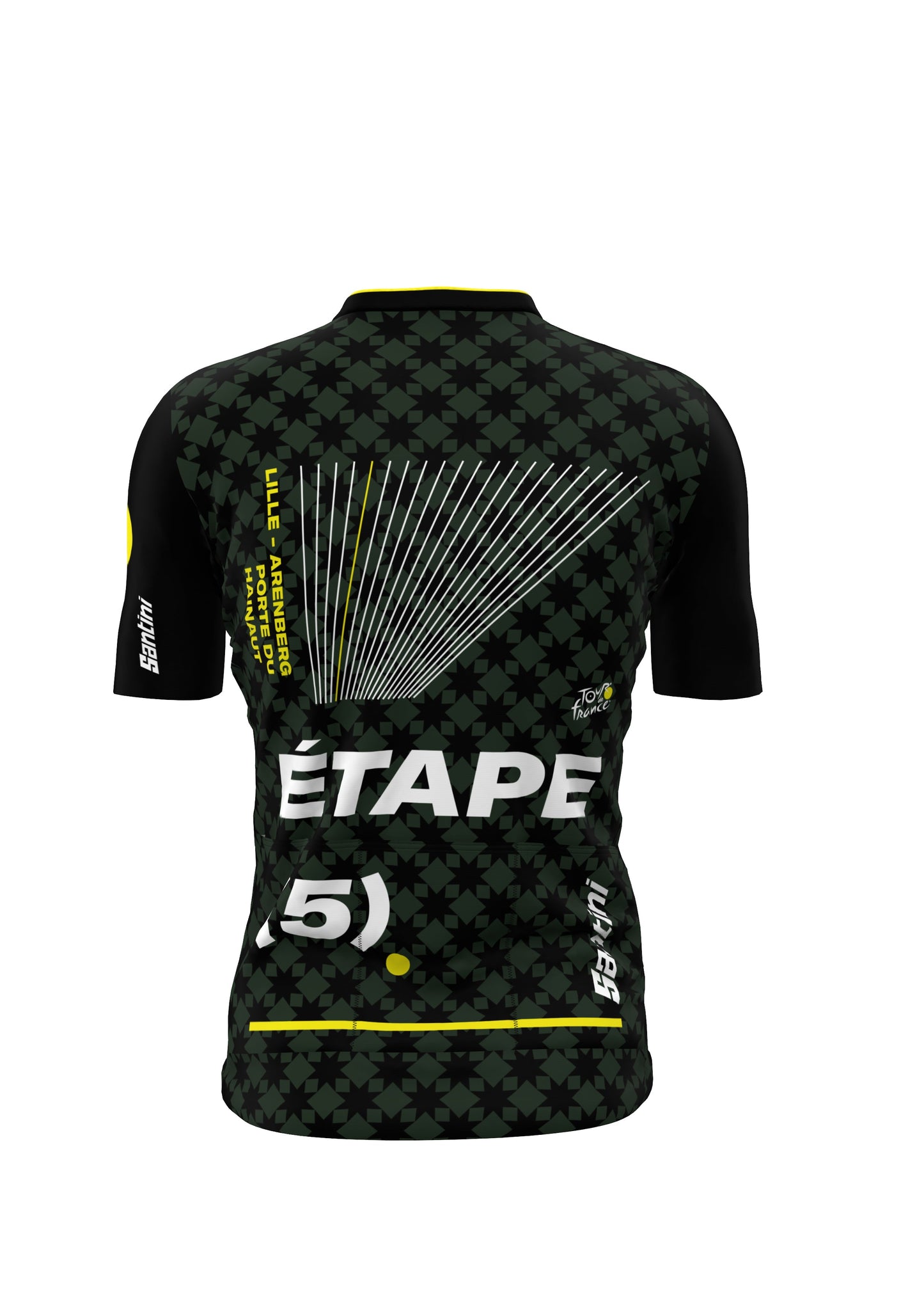 Official 2022 Mens Tour de France Arenberg Jersey - by Santini | Cento Cycling