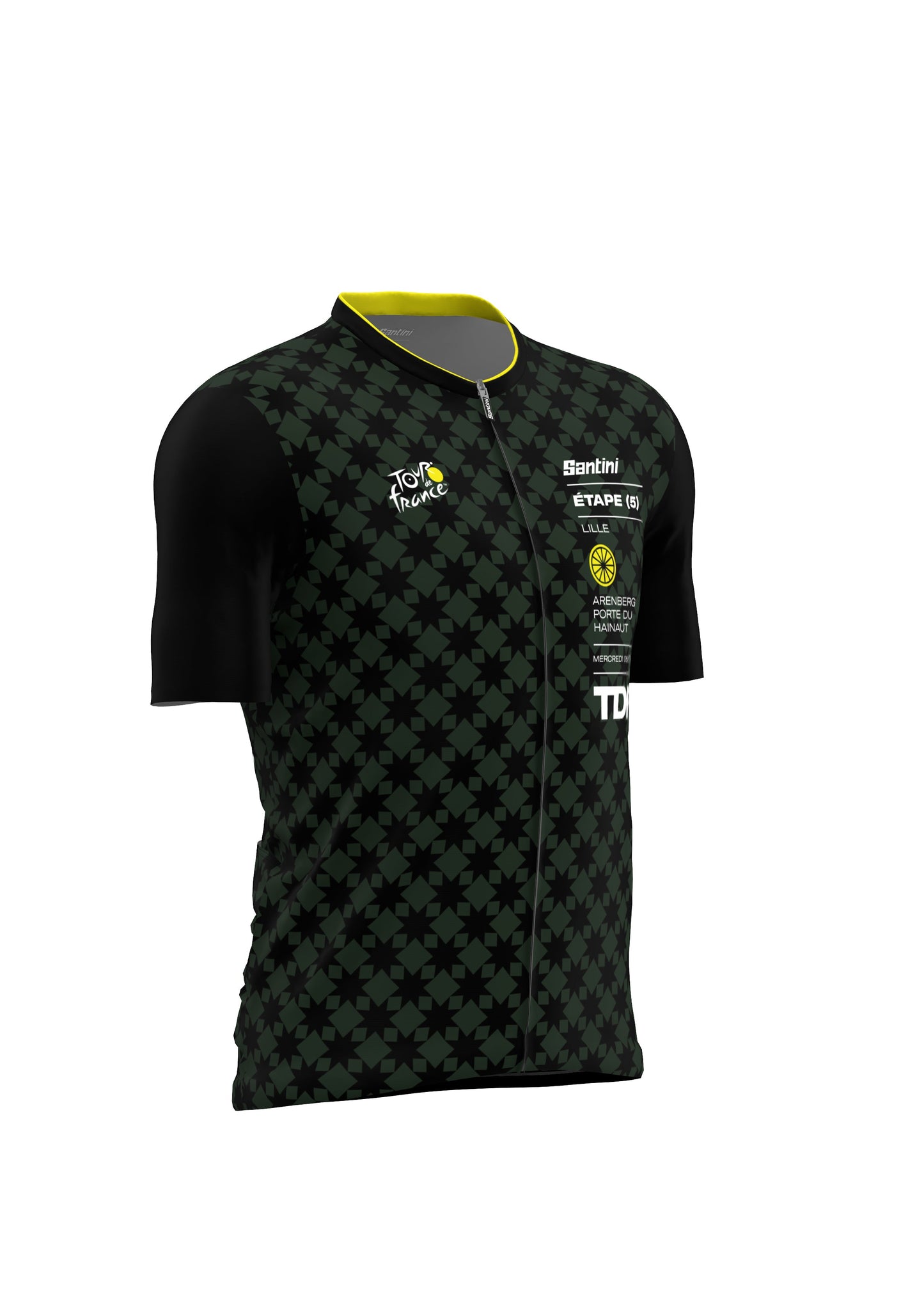 Official 2022 Mens Tour de France Arenberg Jersey - by Santini | Cento Cycling