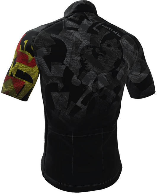 2021 Special Edition Flanders Black Jersey by GSG | Cento Cycling