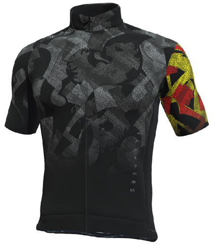 2021 Special Edition Flanders Black Jersey by GSG | Cento Cycling