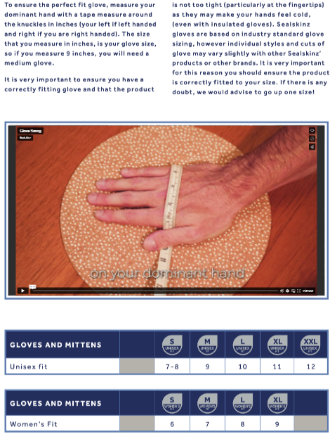 Sealskinz split cheap finger glove