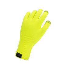 Waterproof All Weather Ultra Grip Knitted Glove in Neon by Sealskinz