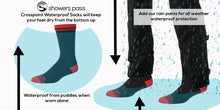Lightweight Waterproof Crosspoint Socks Forest Camo Showers Pass