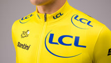 Official 2022 Men's Tour de France General Classification Yellow Leader's Jersey - by Santini
