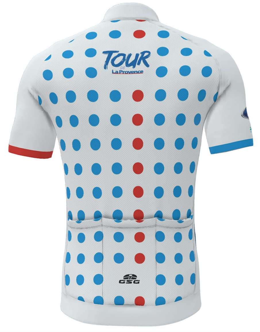 2021 TOUR DE LA PROVENCE Climbers Jersey by GSG | Cento Cycling