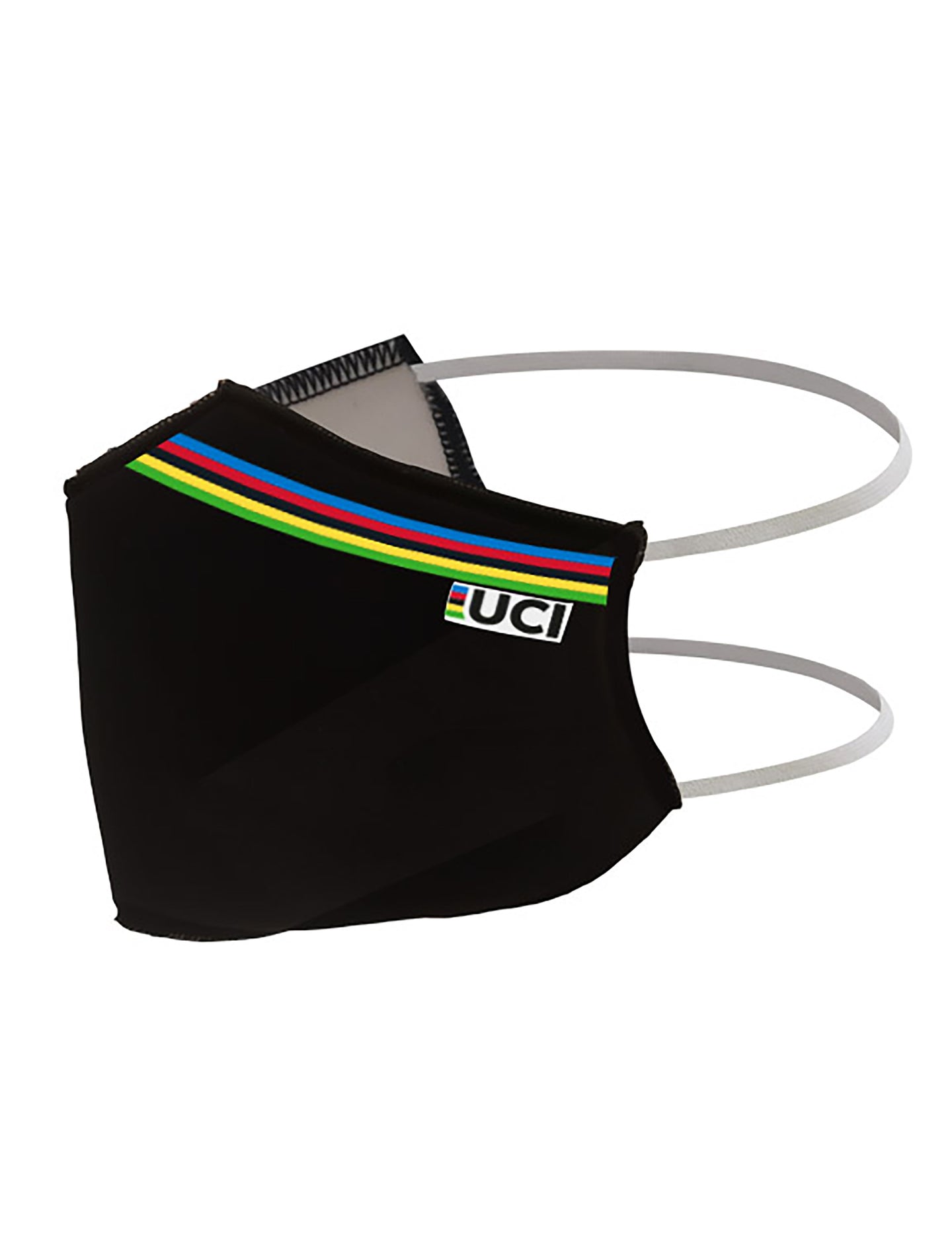 Official 2020 UCI Road Cycling World Championships Face Mask in Black | Cento Cycling