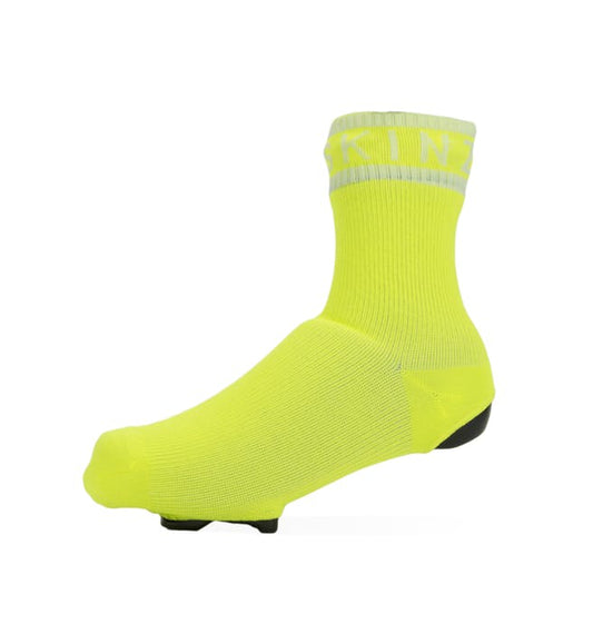 2019/20 Waterproof All Weather Cycle Oversock - Yellow - Sealskinz