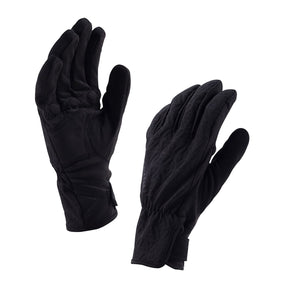 Waterproof All Weather Womens Cycling Gloves - winter, black by Sealskinz