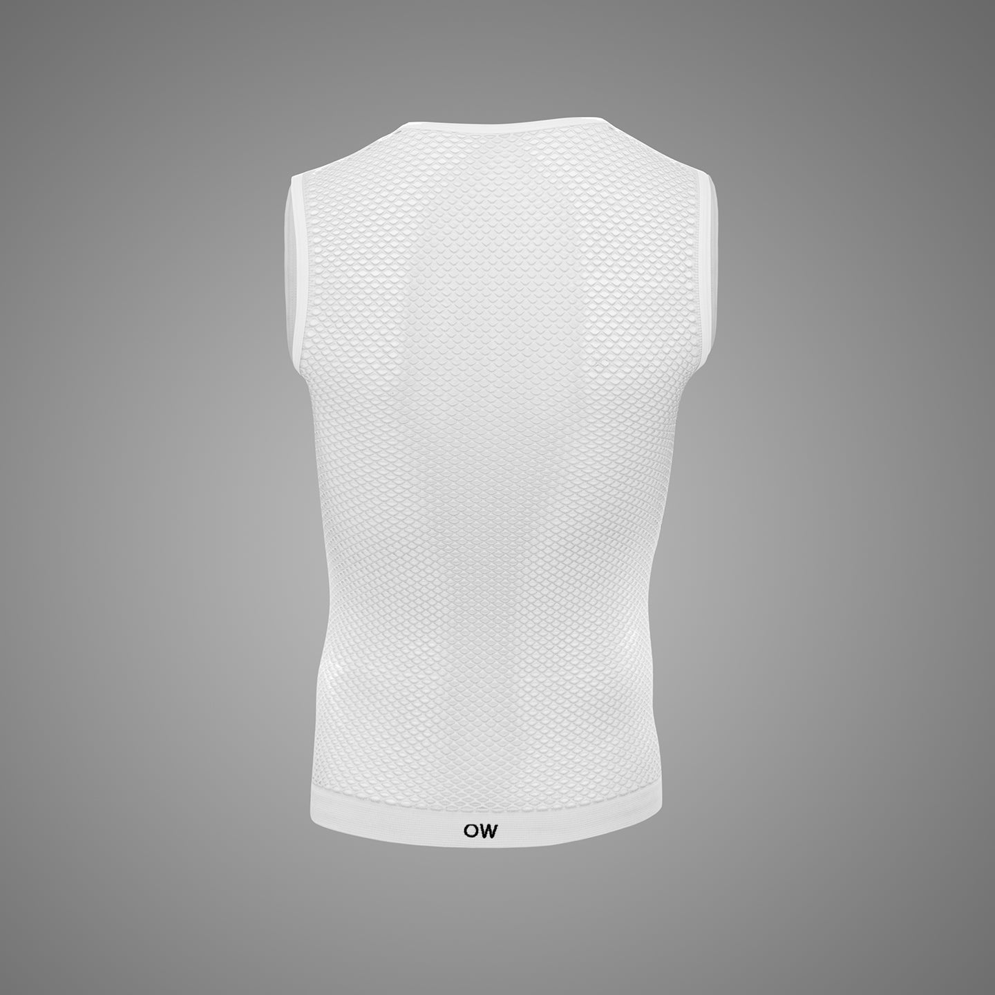 Base TT Sleeveless Cycling BASE LAYER in White by Outwet