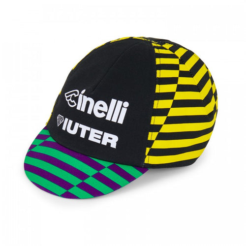 Cinelli Cap Collection: IUTER Circolo Ciclistico Cycling Cap Black