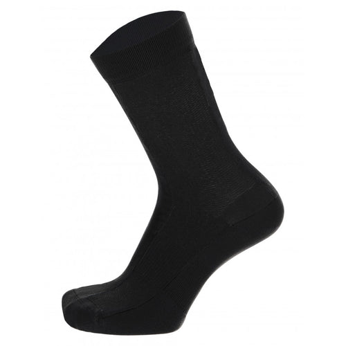 Cubo Medium Profile Cycling Socks - Black by Santini | Cento Cycling